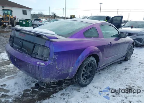 2006 Ford Mustang V6 from USA, damaged, VIN 1ZVFT80N665152756